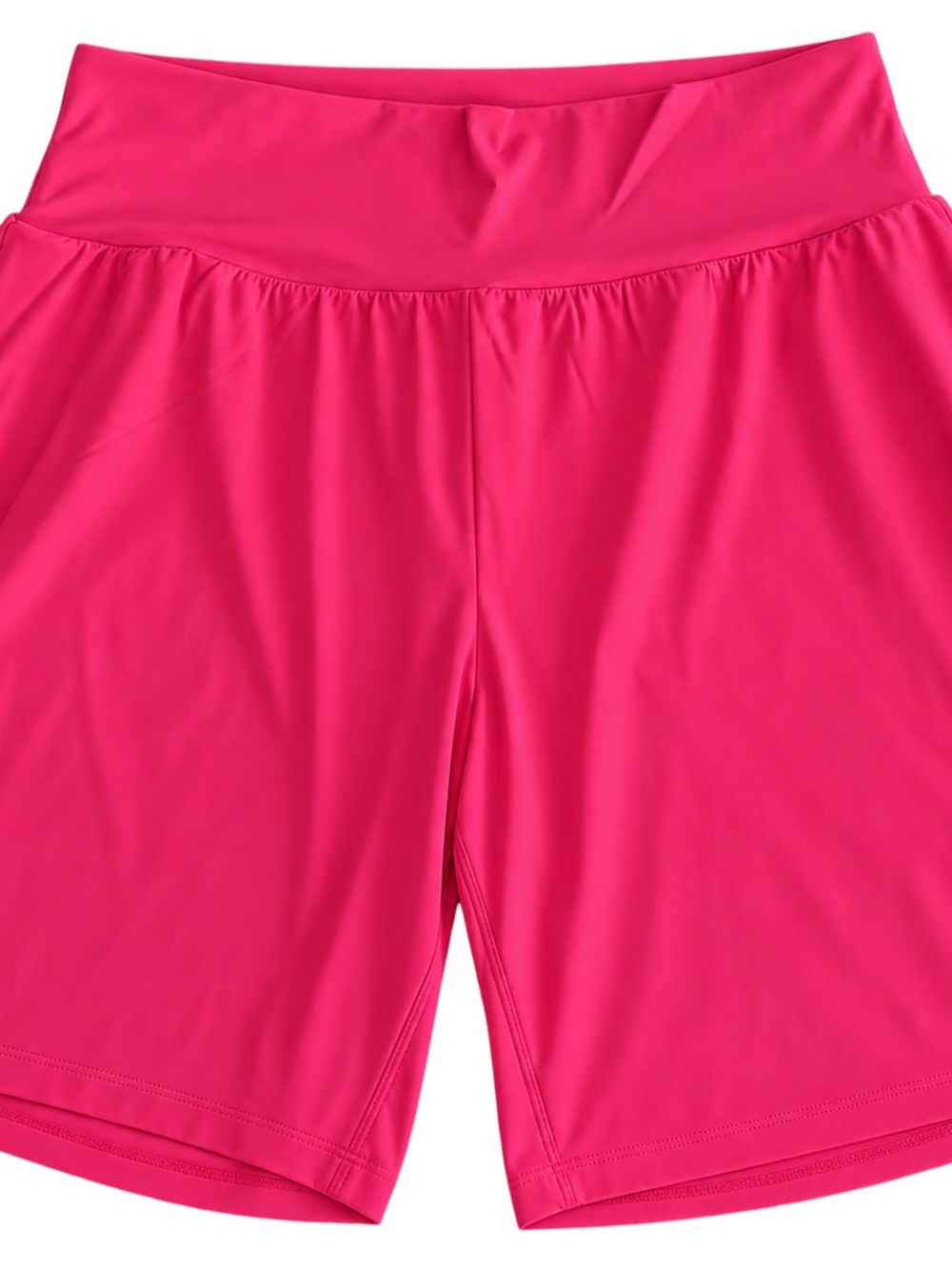 HALARA High-Rise Bike Shorts in Vibrant Pink